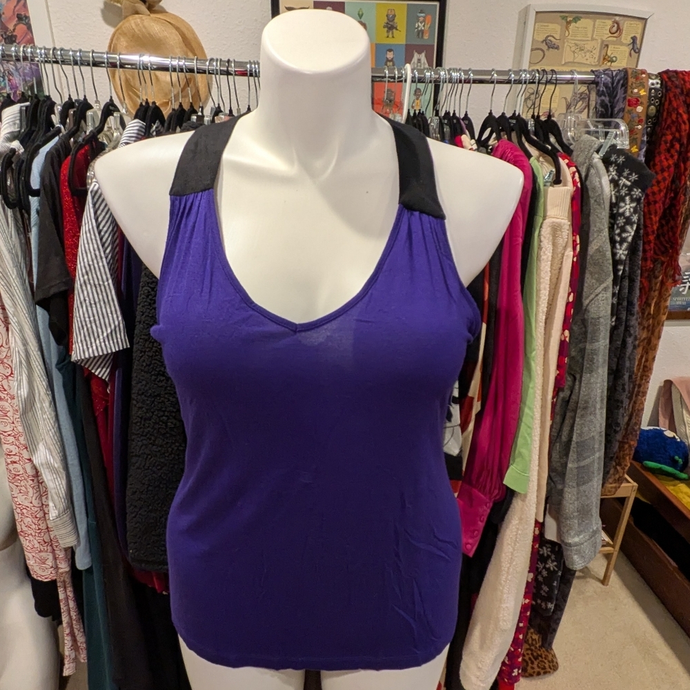Banana Republic Colorblock Sleeveless Blouse - L